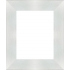 Encadrement sur Mesure Plat Blanc strié 7,1 cm